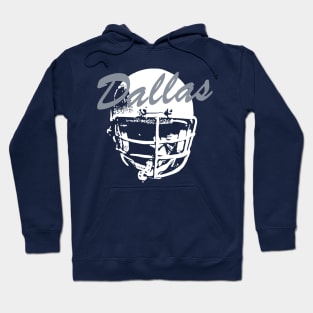 Dallas Old School Football (Blue) Hoodie